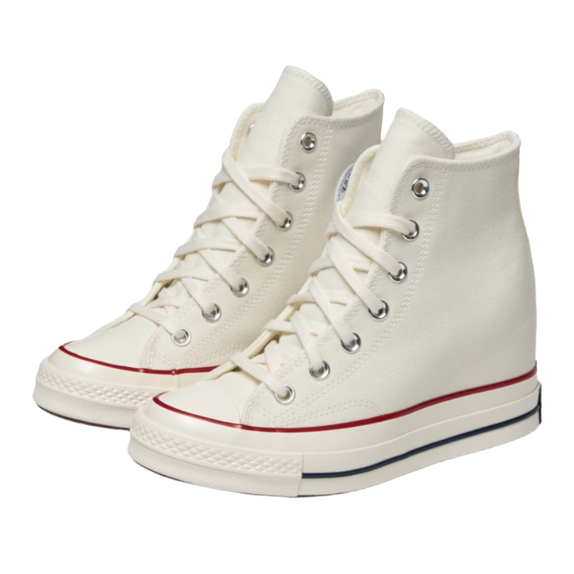 Converse WMNS Chuck 70 Wedge HI – High Fashion trifft Streetstyle! Mit seiner markanten Wedge-Sohle und dem klassischen Chuck 70 Design setzt dieser Sneaker ein starkes Statement. Perfekt für einen edgy, urbanen Look. Jetzt bei LeBrute erhältlich!

Farbe: Egret/Black/Red
Produkt-ID: A12562C